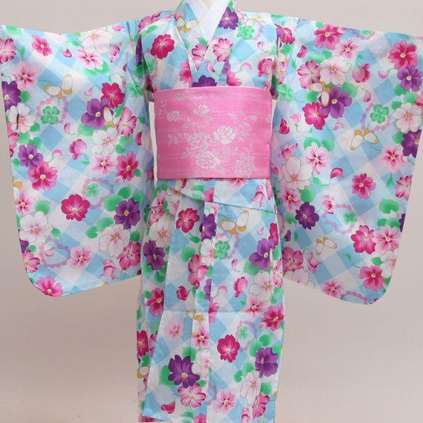 セイコマツダ（SEIKO MATSUDA） 浴衣 仕立て上がり 女児 単品 子供用 3