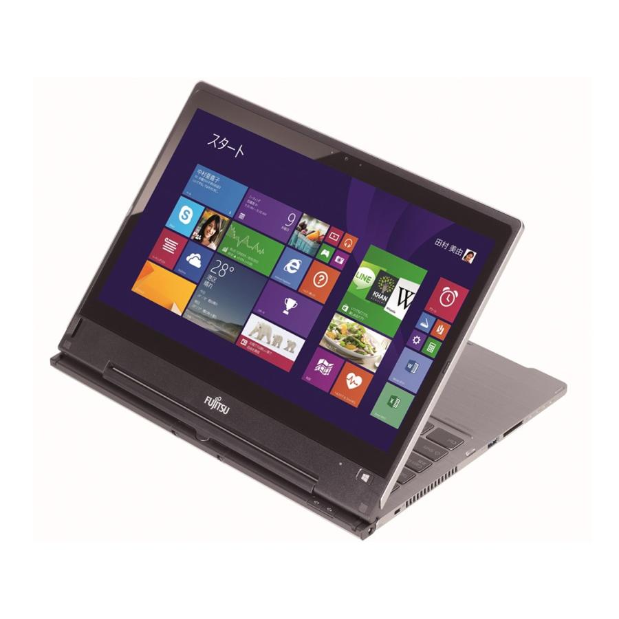 唯*い様 Fujitsu パソコン　富士通　FMV LIFEBOOK SH90/ 富士通 FMV LIFEBOOK SH90/W FMVS90WB [スパークリングブラック