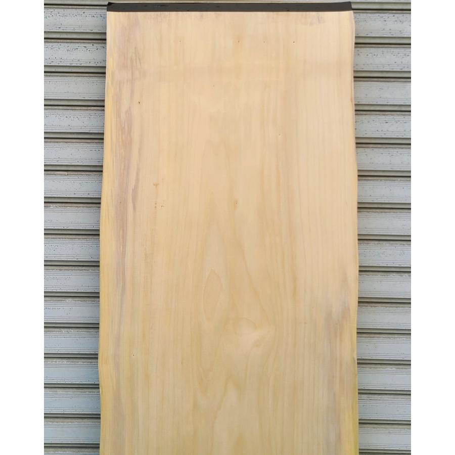 イチョウ 銀杏 板 (3359) 1575×360〜430×38 無垢板 プレナー加工品 両