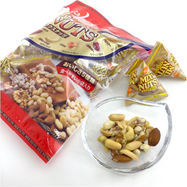 小袋ミックスナッツ 145g 24袋 大量買い でん六 : 菓子問屋 安井商店