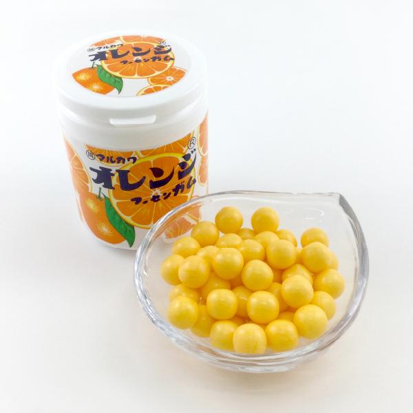 マルカワ オレンジマーブルガムボトル 130g : 菓子問屋 安井商店