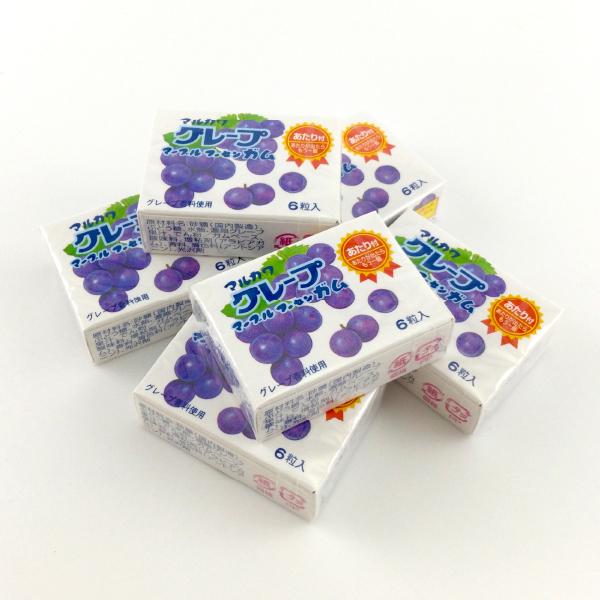 グレープマーブルガム 6粒入 36個 まとめ買い マルカワ : 菓子問屋
