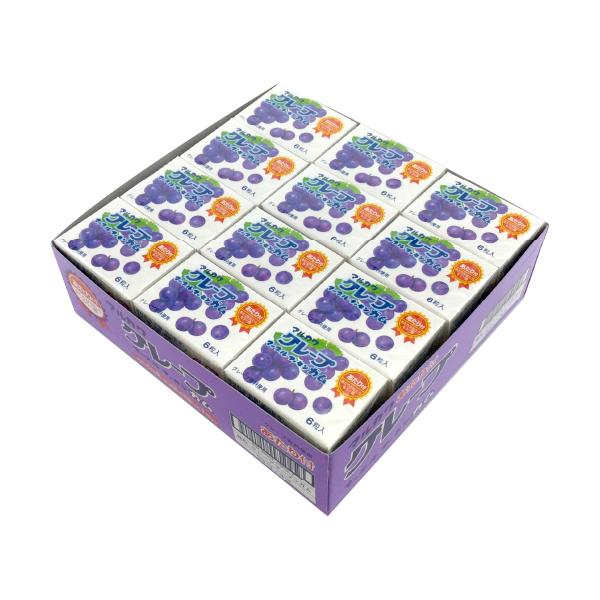 グレープマーブルガム 6粒入 36個 まとめ買い マルカワ : 菓子問屋