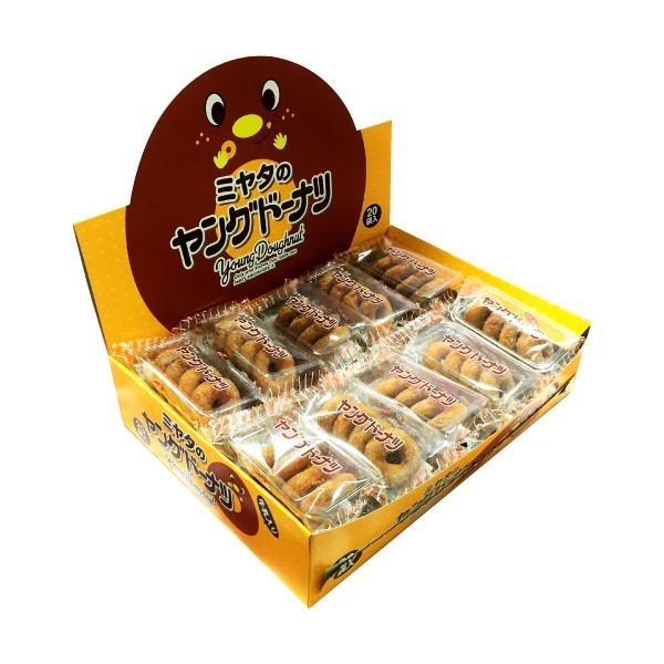 ヤングドーナツ 4個入 20袋 まとめ買い 宮田製菓 : 菓子問屋 安井商店