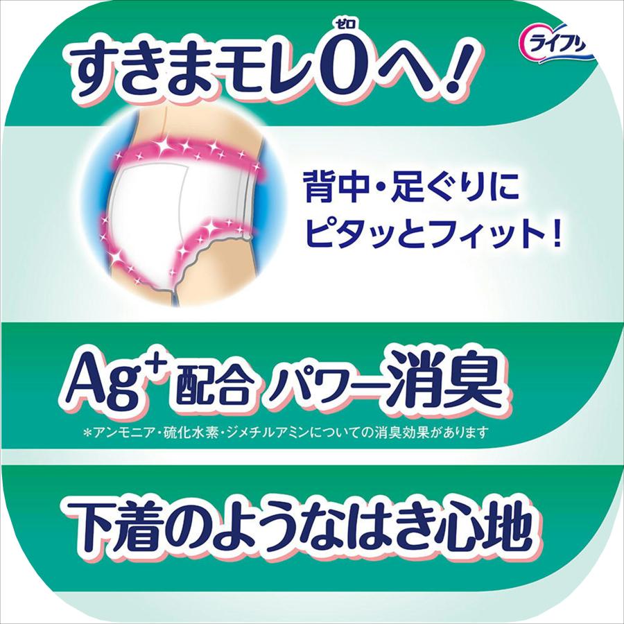 ライフリー うす型軽快パンツLLサイズ 18枚 : ヤスイオンライン