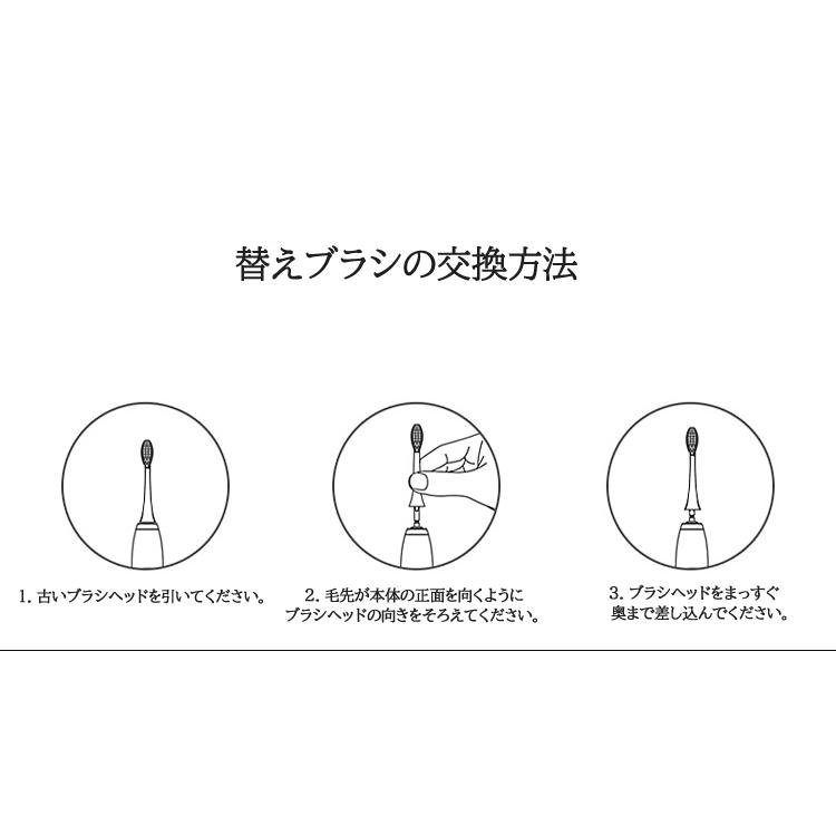 フィリップス ソニッケアー 用 替えブラシ ダイヤモンドクリーン HX6078/67  互換 替えブラシ 8本セット コンパクト HX6074 電動歯ブラシヘッド｜yasuichi｜09