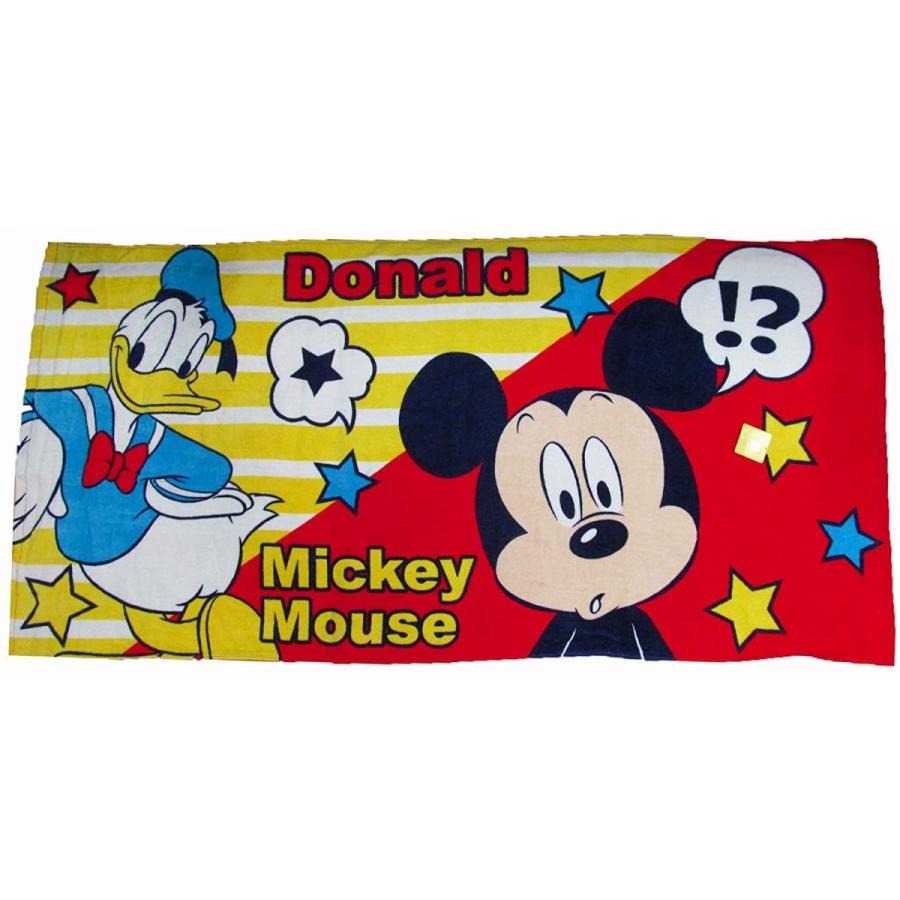 ディズニー 大判 バスタオル ミッキー ドナルド 70x140 綿100 T Dai M D 安い品シャツ屋 通販 Yahoo ショッピング