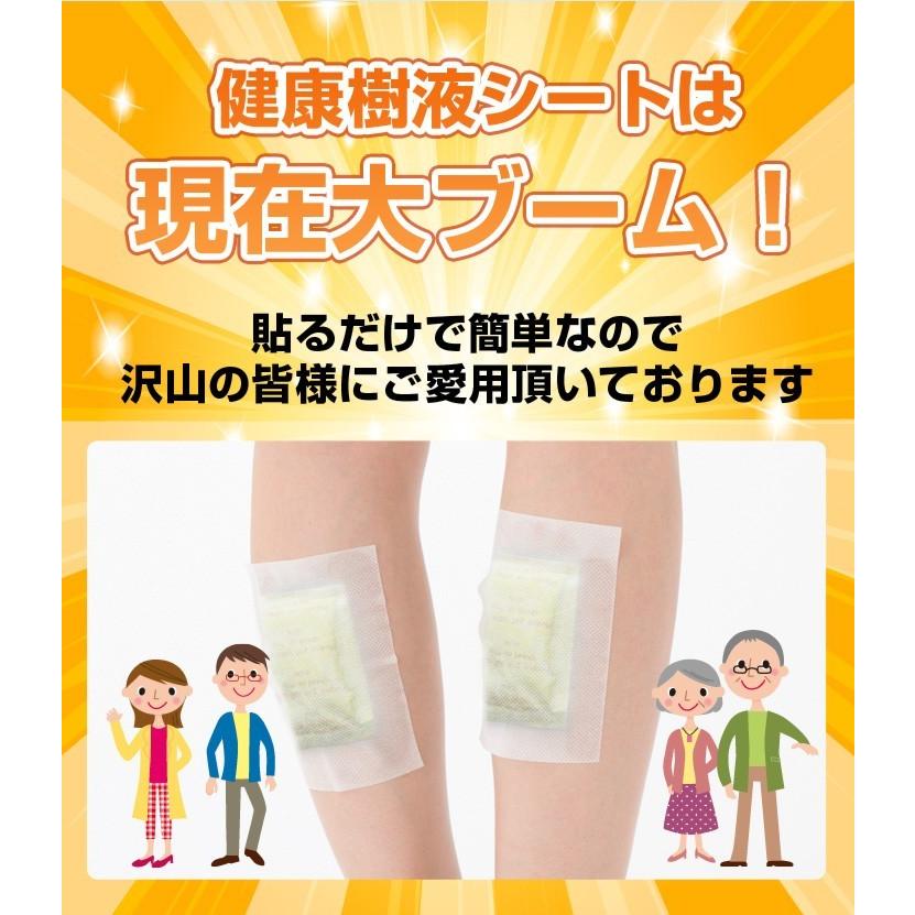 40枚 樹液シート 足裏シート 健康樹液シート ムクマネーゼDX 足裏 ふくらはぎ 効果｜yasuizemart｜08