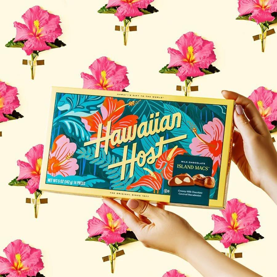ハワイアンホースト マカデミアナッツ チョコレート アイランド