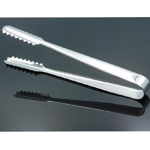 名入れ無料 アイストング ステンレス 氷掴み 16cm シルバー 日本製