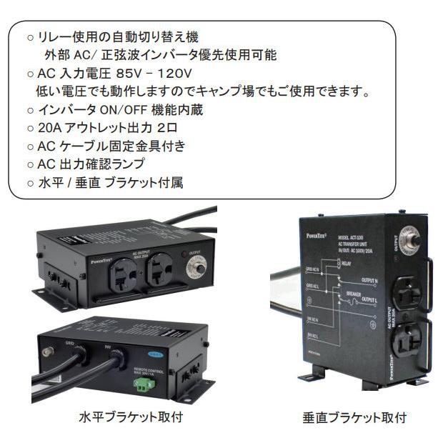 AC100V自動切り替え器（商用電源自動切替器）｜yasukawa｜02