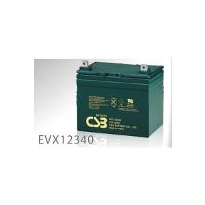 EVX12340：小形制御弁式密閉形鉛蓄電池(12V-34Ah) CSBバッテリー【時間指定不可】【代引不可】【沖縄・離島・一部地域への配送不可】