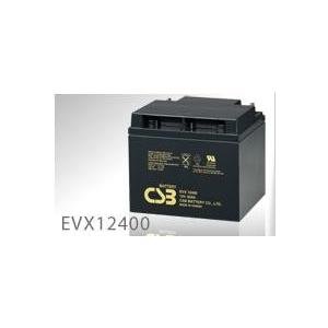 EVX12400：小形制御弁式密閉形鉛蓄電池(12V-40Ah)  CSBバッテリー（沖縄・離島は別途送料必要）【代引不可】｜yasukawa