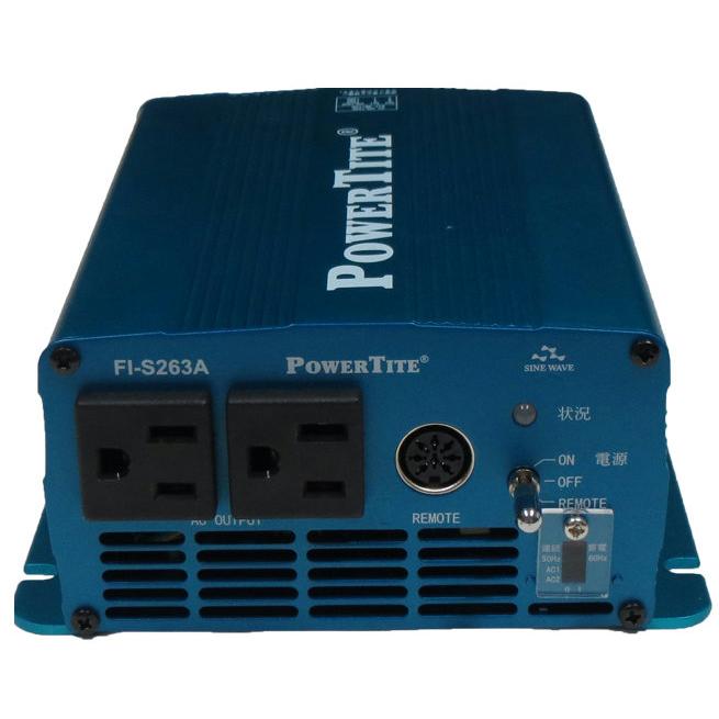 FI-S263A-24VDC：正弦波インバーター（未来舎製）-送料無料 入力電圧：DC24V_1