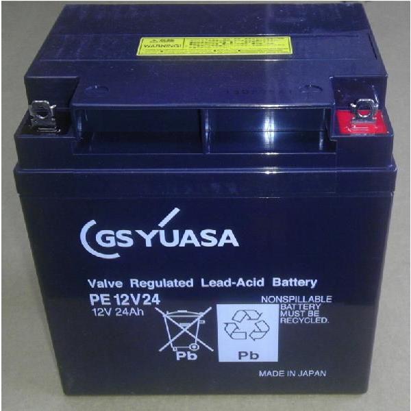 PE12V24（B1）：GＳユアサシール型鉛乾電池（中小型・高循環過程） 国内置き目品【第四次元決める不可】【代引不可】【沖縄・離島・構成要素地方への送りとどける不可】 アウトドア、釣り、旅行用品-その他アウトドア用品