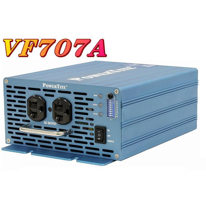 VF707A-12VDC：正弦波インバーター（未来舎製） (700W-12V)・送料無料 