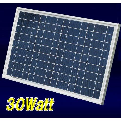 30W-12V 太陽電池 (ソーラーパネル):ベランダ太陽光発電 30W-12V 太陽電池 (ソーラーパネル):ベランダ太陽光発電