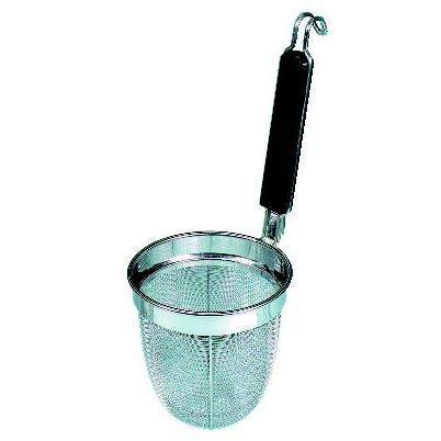 10個てぼ強力ローズ柄うどんてぼ丸底ステンレス18-8