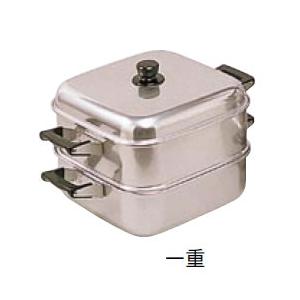 アルミ角蒸(大型) 一重36cm : 厨房用品 安吉 - 通販 - Yahoo!ショッピング