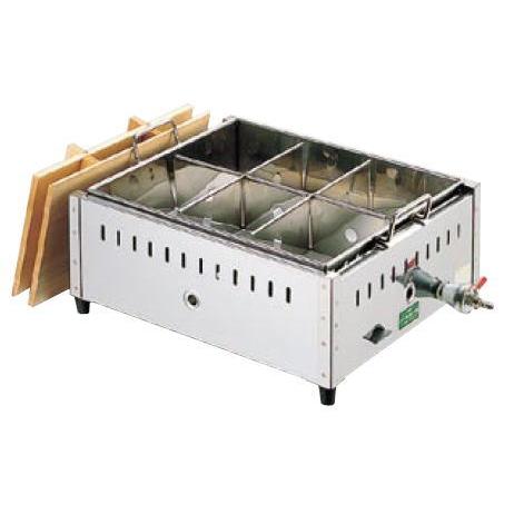 18-8 関東煮鍋 (マッチ点火) 尺4((ガス種：プロパン) LP) : 厨房用品