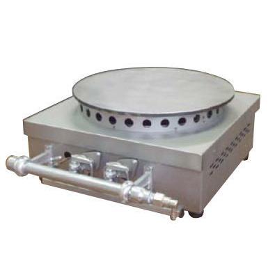 業務用 クレープ器 LPガス　種火付 ガス式 クレープ焼器 KP-10 ((ガス種：プロパン) LP)【代引き