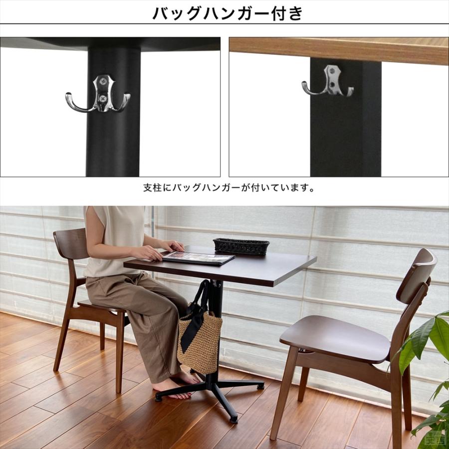 業務用 カフェテーブル 600×700×H700 テーブル 机 ダイニング 2人掛け 家具 木製 アイアン脚 ダイニングテーブル レストランテーブル 店舗用 飲食店｜yasukichi｜12