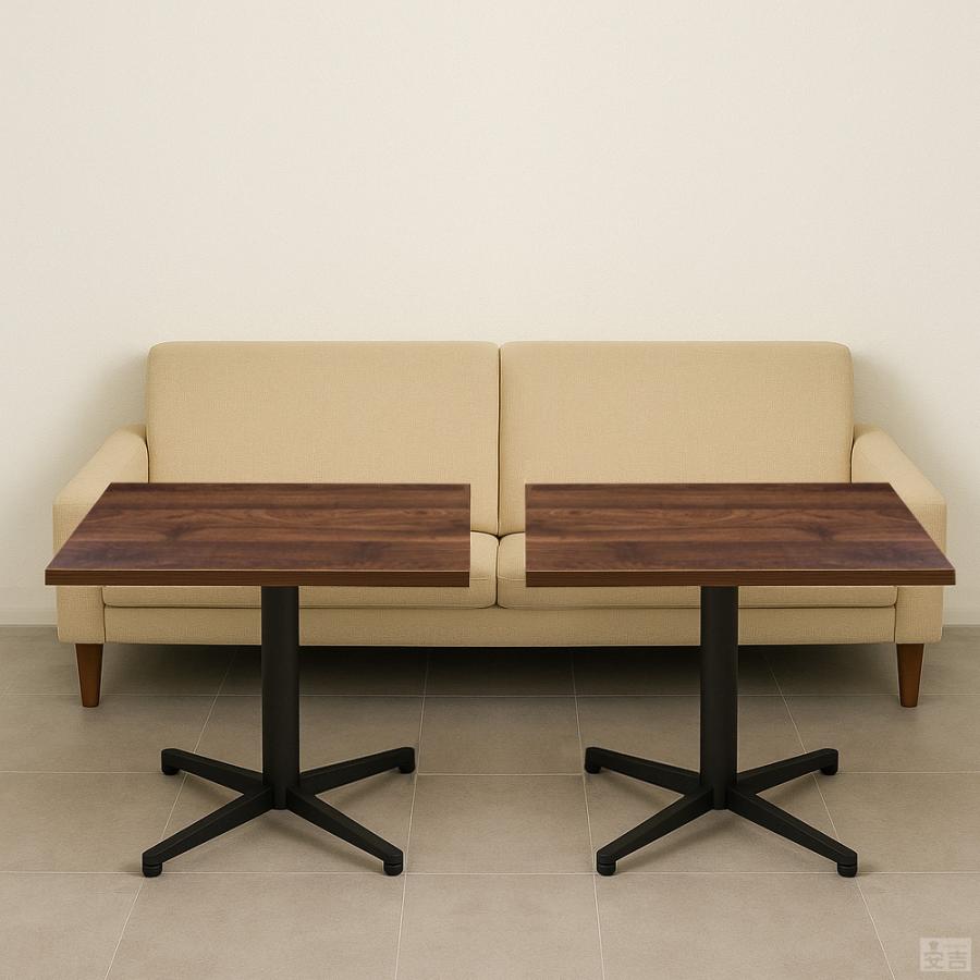 業務用 カフェテーブル 600×700 選べる高さ 600mm/550mm/500mm/450mm