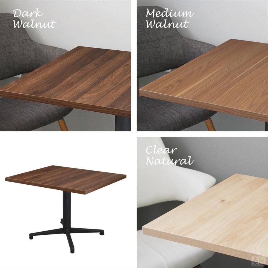 木製ローテーブル 店舗什器 カフェ バー 業務用 カフェテーブル 600×700 選べる高さ 600mm/550mm/500mm/450mm