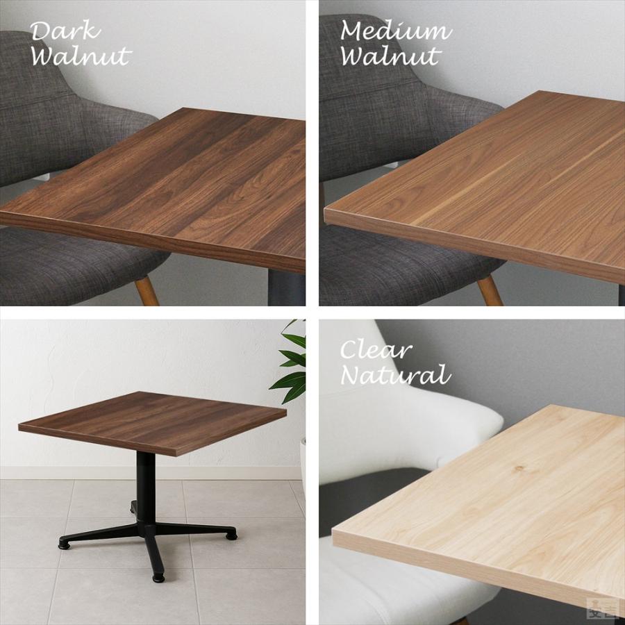 業務用 カフェテーブル 600×600 選べる高さ 600mm/550mm/500mm/450mm