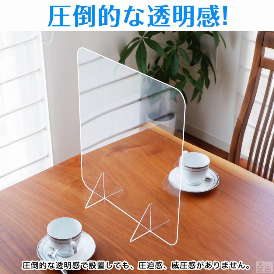 在庫処分品】在庫限りのセール価格 アクリル パーテーション 窓なし 1