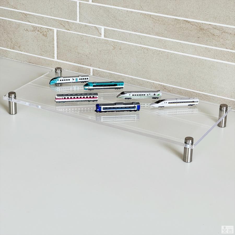 送料無料】アクリルステージ 板厚5.0mm 320×150mm【メール便