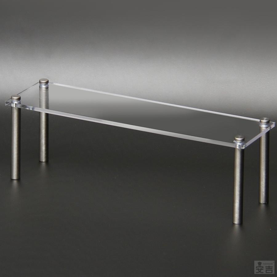 送料無料】アクリルステージ 板厚5.0mm 320×150mm【メール便