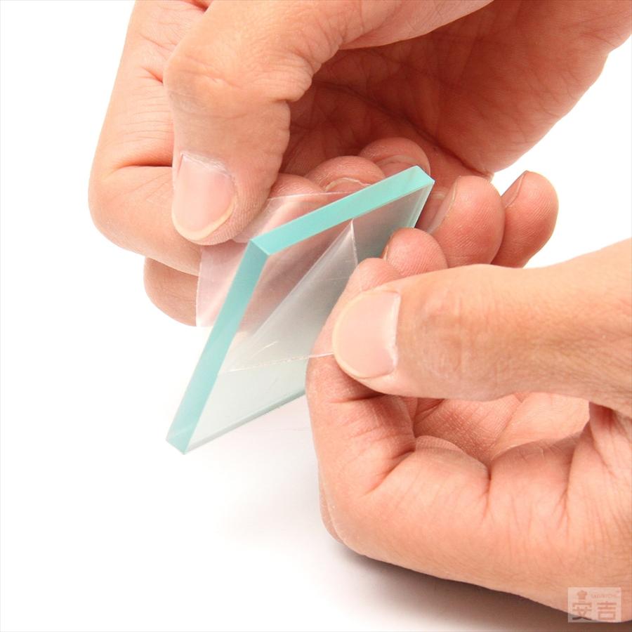 送料無料】アクリル板 角 40mm×40mm(4cm×4cm)×5.0mm【メール便】クリア