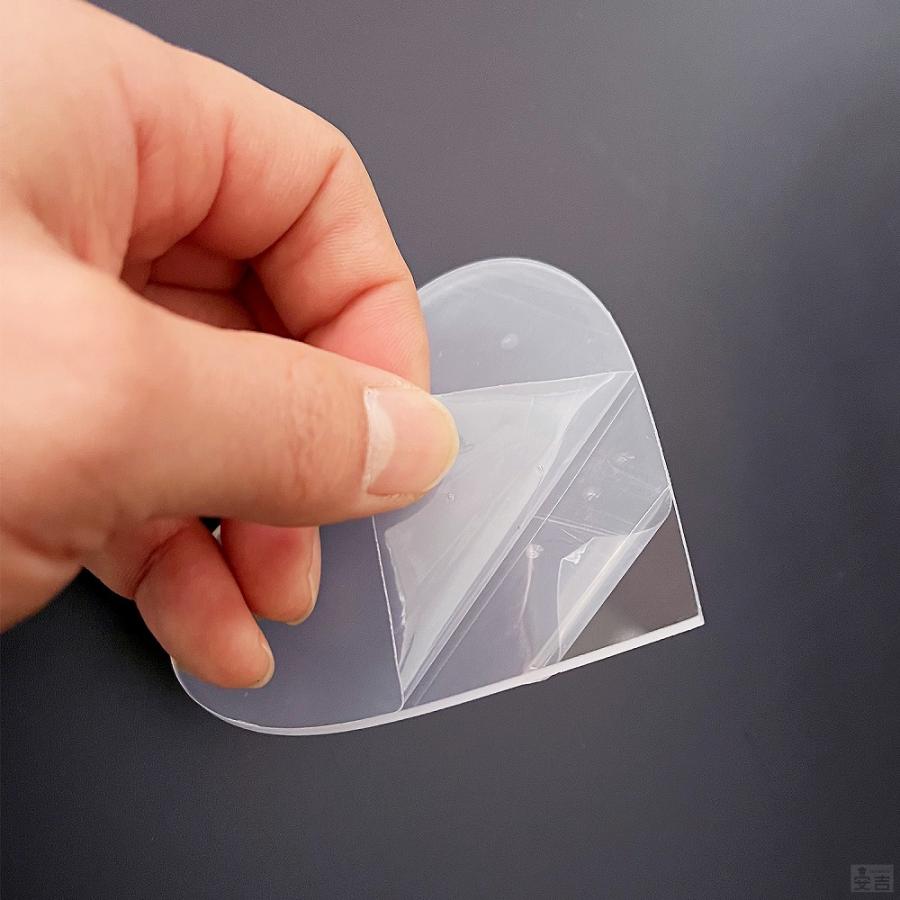 送料無料】アクリル ハート [2枚セット] 40mm(4cm)×2.5mm【メール便