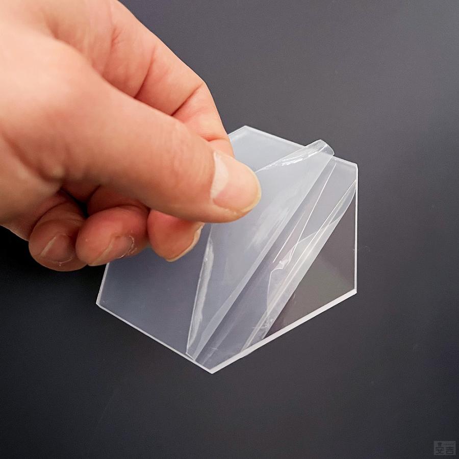 送料無料】アクリル 六角形 100mm(10cm)×2.5mm【メール便】クリア 日本