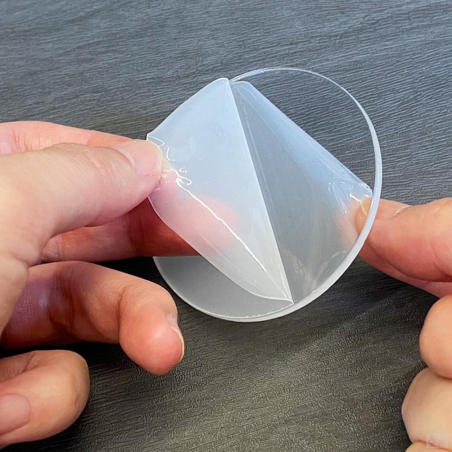 穴有り アクリル丸 5cm φ50mm×厚み2.5mm【メール便】丸型 アクリル板