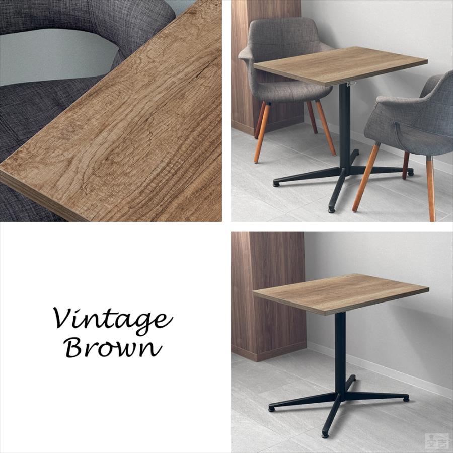 業務用 カフェテーブル 800×600×H700 テーブル 机 ダイニング 2人掛け