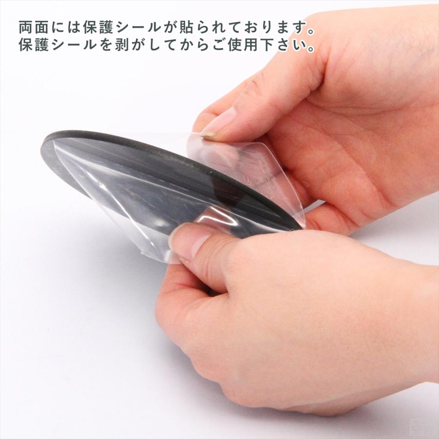 送料無料】アクリルスタンド アクリル台座 3個セット ブラック 黒 鏡面