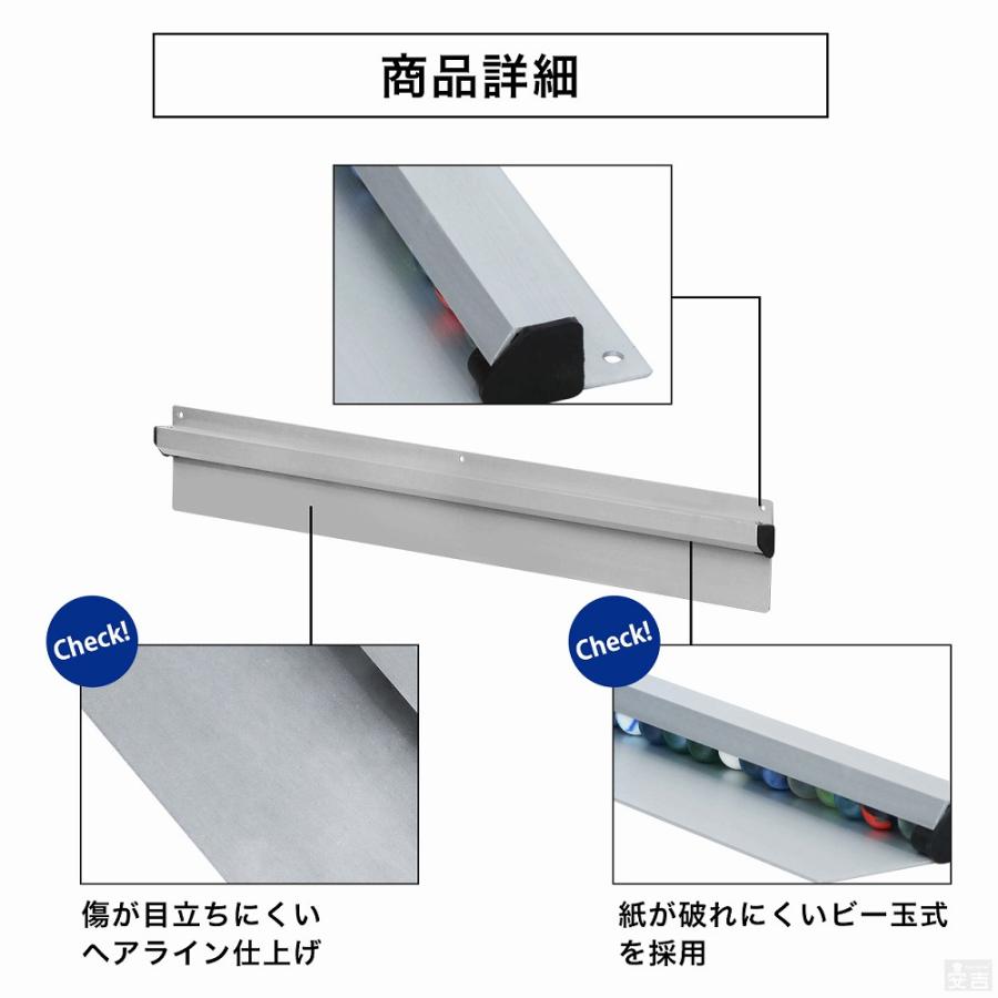 在庫処分品】○2本セット○ 伝票ホルダー 業務用 壁付けタイプ YOC-30