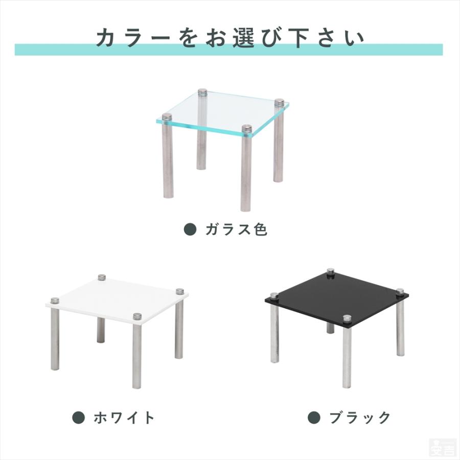 送料無料】アクリルステージ 正方形 180mm×180mm×板厚5.0mm【メール便