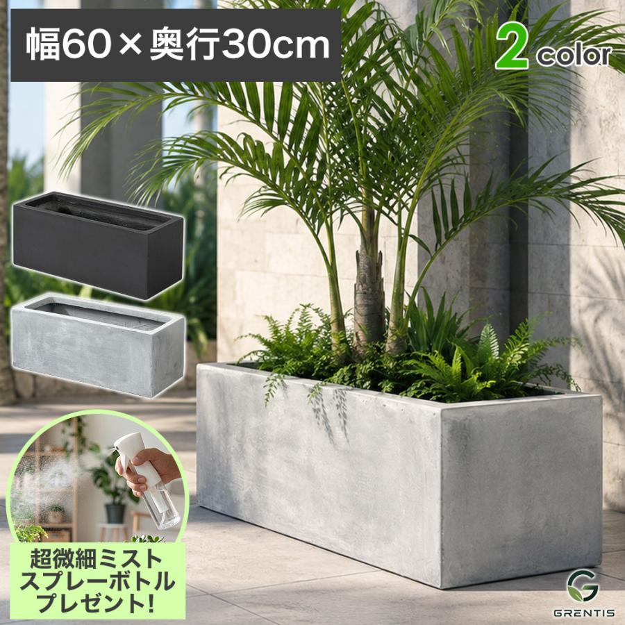 大型プランターA 2個セット プランター FPS GRENTIS(グレンティス) 長方形タイプ 60cm×30cm 植木鉢