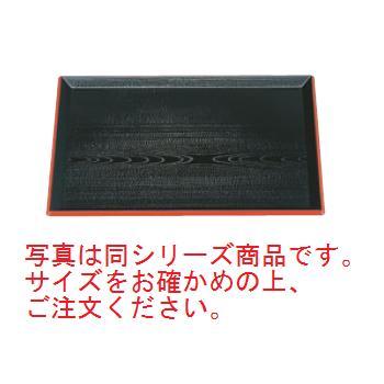 富士長手木目盆 黒渕朱 尺1寸 ABS樹脂 : 厨房用品 安吉 - 通販 - Yahoo