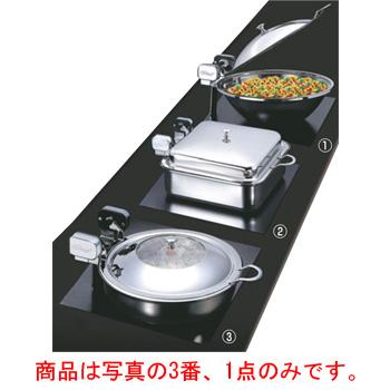 ハイパーラックス 丸型電磁サーバー ガラス蓋タイプ40cm 644GL【代引き