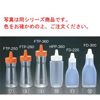 ドレッシングボトル(ネジキャップ)FD-300 325ml オレンジ : 厨房用品