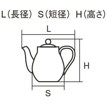 アシュラー ティーポット1Lの画像