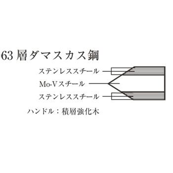 響十 強化木シリーズ ピーリングナイフ KP-1110 7cmの画像