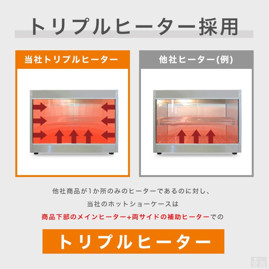 ホットショーケース 業務用 木目調 PRO-6WSE 保温ショーケース ホットショーケース 業務用 木目調 PRO-6WSE 保温ショーケース