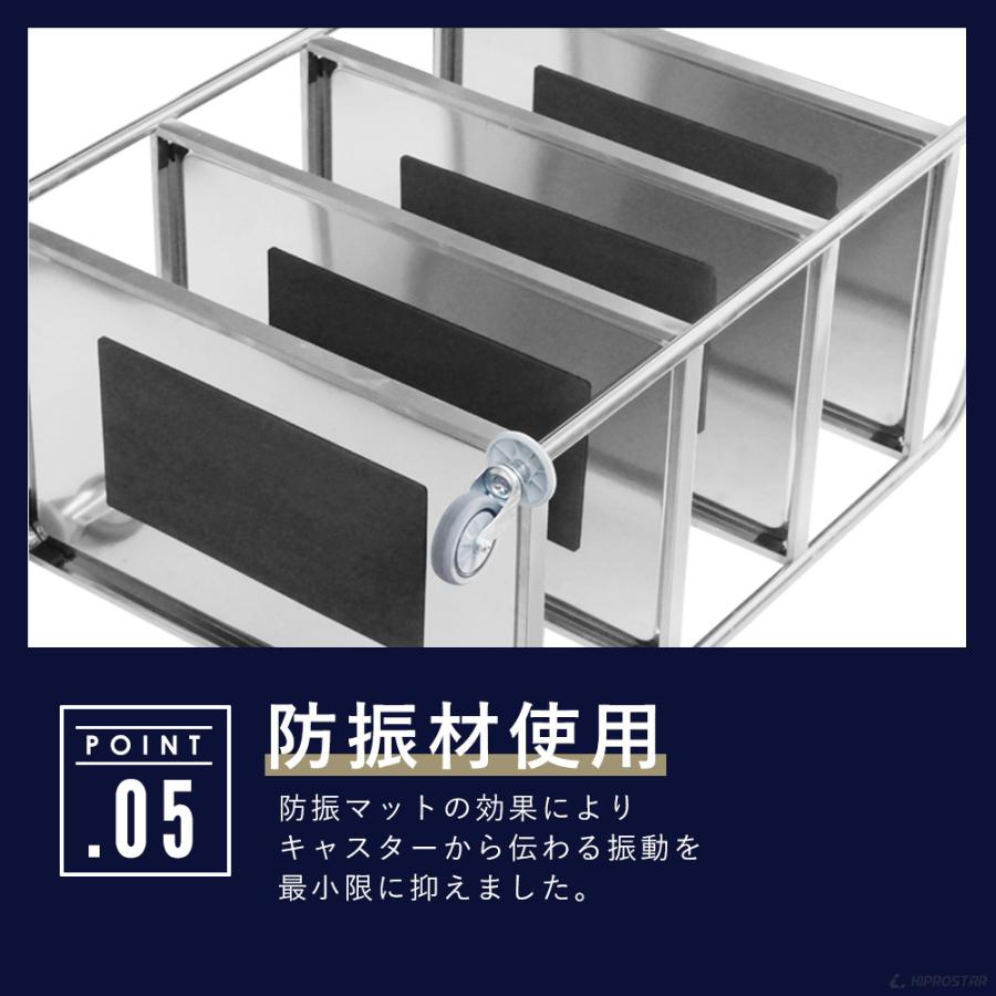 キッチンワゴン 配膳社 ステンレス作業台 移動式作業台 ワゴン RW500