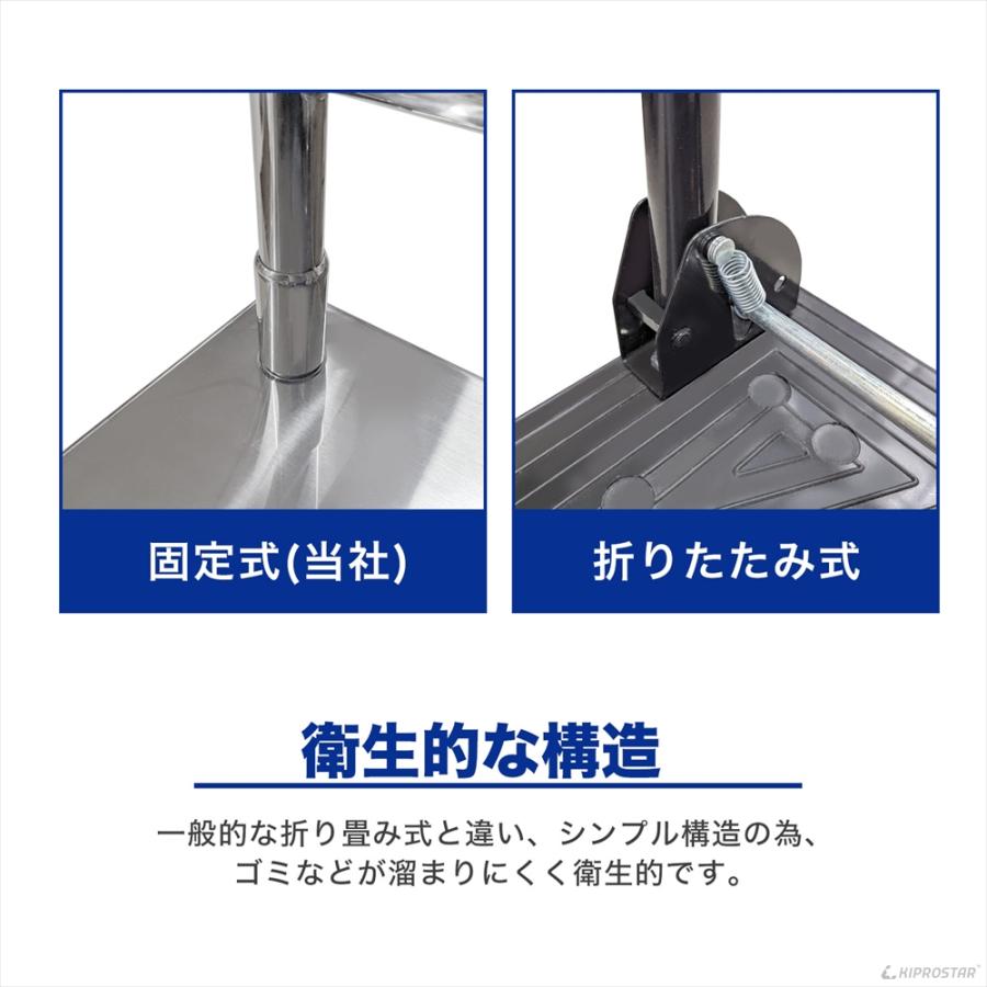 台車 手押し台車 耐荷重 300kg 積載部 55cm×90cm ステンレス 台車 手押し台車 耐荷重 300kg 積載部 55cm×90cm ステンレス