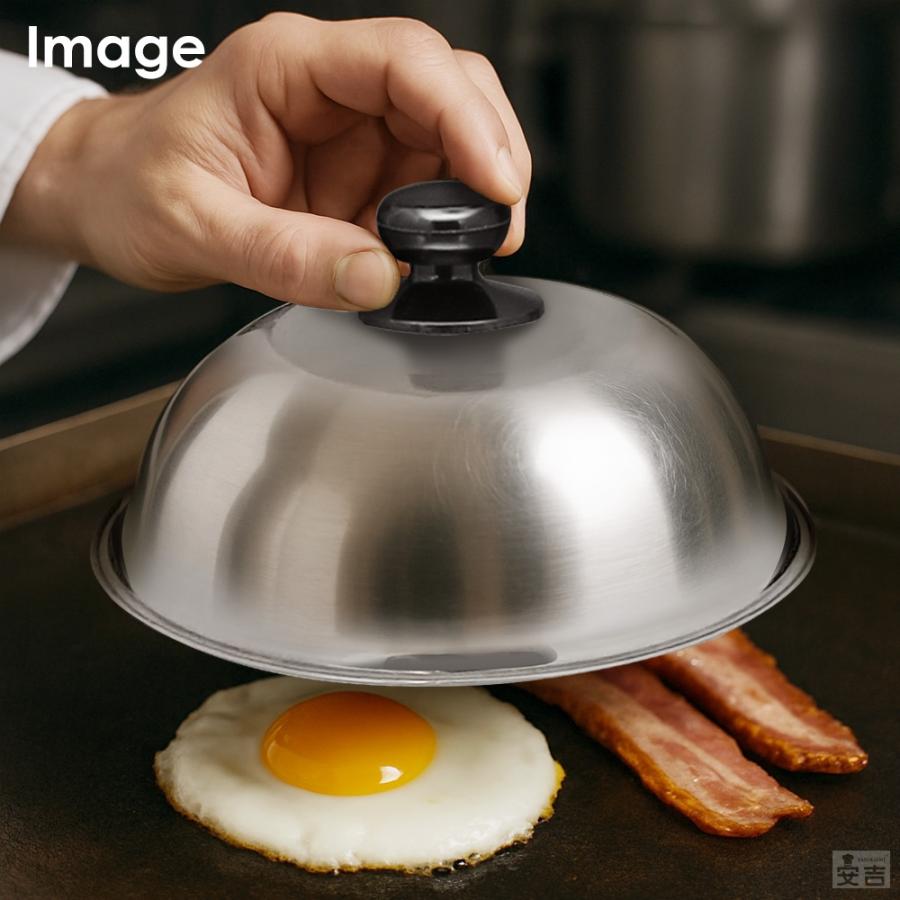 ステーキカバー お好み用丸カバー 22cm 未使用【鉄板焼き】【蓋